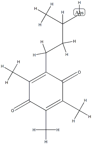 2,5-Cyclohexadiene-1,4-dione,2-(3-hydroxybutyl)-3,5,6-trimethyl-(9CI) CAS#: 725227-95-2