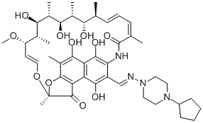25-DESACETYL RIFAPENTINE CAS#: 79039-56-8