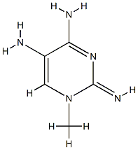 2,5-Pyrimidinediamine,1,4-dihydro-4-imino-1-methyl-(9CI) CAS#: 705919-05-7