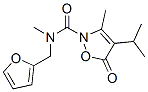 2(5H)-Isoxazolecarboxamide, N-(2-furanylmethyl)-N,3-dimethyl-4-(1-methylethyl)-5-oxo- CAS#: 706803-74-9