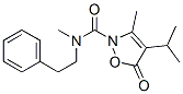 2(5H)-Isoxazolecarboxamide, N,3-dimethyl-4-(1-methylethyl)-5-oxo-N-(2-phenylethyl)- CAS#: 706803-81-8