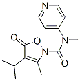 2(5H)-Isoxazolecarboxamide, N,3-dimethyl-4-(1-methylethyl)-5-oxo-N-4-pyridinyl- CAS#: 706803-93-2