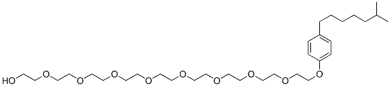 26-(4-isooctylphenoxy)-3,6,9,12,15,18,21,24-octaoxahexacosan-1-ol CAS#: 73165-66-9