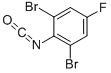 2,6-DIBROMO-4-FLUOROPHENYL ISOCYANATE CAS#: 76393-18-5