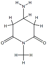 2,6-Piperidinedione,4-amino-1-methyl-(9CI) CAS#: 770653-96-8