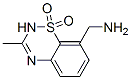 2H-1,2,4-Benzothiadiazine-8-methanamine, 3-methyl-, 1,1-dioxide (9CI) CAS#: 779277-86-0