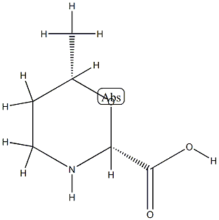 2H-1,3-Oxazine-2-carboxylicacid,tetrahydro-6-methyl-,(2R,6S)-rel-(9CI) CAS#: 721447-94-5