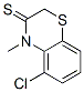 2H-1,4-Benzothiazine-3(4H)-thione, 5-chloro-4-methyl- CAS#: 73500-69-3