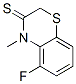 2H-1,4-Benzothiazine-3(4H)-thione, 5-fluoro-4-methyl- CAS#: 73500-71-7