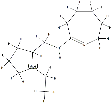 2H-Azepin-7-amine,N-[(1-ethyl-2-pyrrolidinyl)methyl]-3,4,5,6-tetrahydro-(9CI) CAS#: 745034-28-0