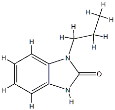 2H-Benzimidazol-2-one,1,3-dihydro-1-propyl-(9CI) CAS#: 77557-01-8