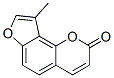2H-Furo(2,3-h)-1-benzopyran-2-one, 9-methyl- CAS#: 78982-40-8