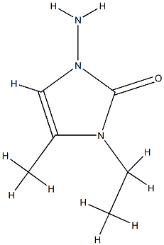 2H-Imidazol-2-one,1-amino-3-ethyl-1,3-dihydro-4-methyl-(9CI) CAS#: 775553-05-4
