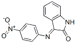 2H-Indol-2-one, 1,3-dihydro-3-(4-nitrophenylimino)- CAS#: 78662-38-1