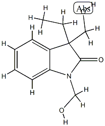 2H-Indol-2-one,3-ethyl-1,3-dihydro-1,3-bis(hydroxymethyl)-(9CI) CAS#: 797051-84-4