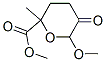 2H-Pyran-2-carboxylicacid,tetrahydro-6-methoxy-2-methyl-5-oxo-,methylester(9CI) CAS#: 791612-76-5