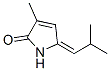 2H-Pyrrol-2-one, 1,5-dihydro-3-methyl-5-(2-methylpropylidene)-, (5E)- (9CI) CAS#: 713496-33-4