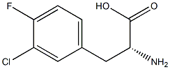 (2R)-2-AMINO-3-(3-CHLORO-4-FLUOROPHENYL)PROPANOIC ACID CAS#: 769113-73-7
