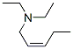 (2Z)-N,N-Diethyl-2-penten-1-amine CAS#: 73117-11-0