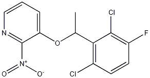 3-(1-(2,6-dichloro-3-fluorophenyl)ethoxy)-2-nitropyridine CAS#: 756521-08-1
