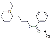 3-(1-ethyl-2-piperidyl)propyl benzoate hydrochloride CAS#: 78219-43-9