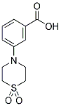 3-(1,1-DIOXO-1LAMBDA6,4-THIAZINAN-4-YL)BENZENECARBOXYLIC ACID CAS#: 763073-96-7