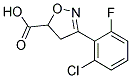 3-(2-CHLORO-6-FLUORO-PHENYL)-4,5-DIHYDRO-ISOXAZOLE-5-CARBOXYLIC ACID CAS#: 712347-12-1