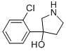 3-(2-CHLOROPHENYL)-3-PYRROLIDINOL CAS#: 749155-71-3