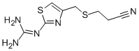 3-(2-Guanidino-thiazol-4-yl-methylthio)-propionitrile CAS#: 76823-93-3