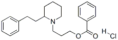 3-(2-phenethyl-1-piperidyl)propyl benzoate hydrochloride CAS#: 78219-45-1