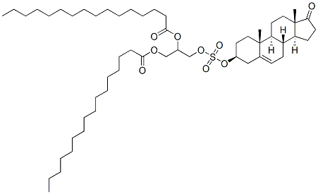 3-(((2,3-Bis((1-oxohexadecyl)oxy)propoxy)sulfonyl)oxy)androst-5-en-17- one (3beta(R))- CAS#: 79390-57-1