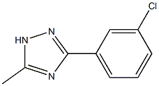3-(3-Chlorophenyl)-5-Methyl-1H-1,2,4-triazole CAS#: 720702-66-9