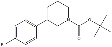 3-(4-Bromophenyl)piperidine-1-carboxylic acid tert-butyl ester CAS#: 769944-73-2