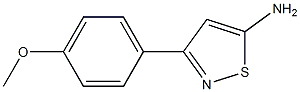 3-(4-Methoxyphenyl)isothiazol-5-aMine CAS#: 75907-55-0