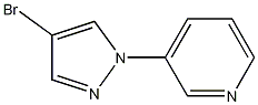 3-(4-bromo-1H-pyrazol-1-yl)pyridine CAS#: 77556-44-6