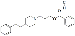 3-(4-phenethyl-1-piperidyl)propyl benzoate hydrochloride CAS#: 78219-46-2