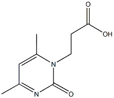 3-(4,6-dimethyl-2-oxopyrimidin-1(2H)-yl)propanoic acid CAS#: 764642-23-1