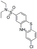3-AMINO-4-(4-CHLORO-PHENYLSULFANYL)-N,N-DIETHYL-BENZENESULFONAMIDE CAS#: 734546-72-6