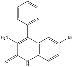 3-AMino-6-broMo-4-(pyridin-2-yl)quinolin-2(1H)-one CAS#: 77616-97-8