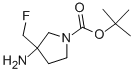 3-Amino-3-fluoromethyl-pyrrolidine-1-carboxylic acid tert-butyl ester CAS#: 708274-54-8
