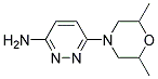 3-Amino-6-(2,6-dimethylmorpholin-4-yl)pyridazine CAS#: 756423-54-8