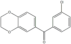 3-CHLORO-3',4'-(ETHYLENEDIOXY)BENZOPHENONE CAS#: 727994-89-0
