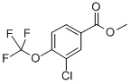 3-CHLORO-4-(TRIFLUOROMETHOXY)METHYLBENZOATE CAS#: 773874-04-7