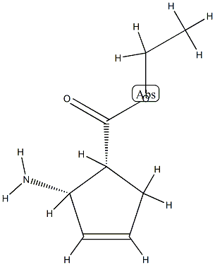 3-Cyclopentene-1-carboxylicacid,2-amino-,ethylester,(1R,2S)-rel-(9CI) CAS#: 790657-32-8