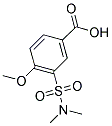 3-DIMETHYLSULFAMOYL-4-METHOXY-BENZOIC ACID CAS#: 786728-89-0