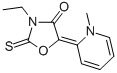 3-ETHYL-5-(1-METHYL-PYRIDIN-2-YLIDENE)-4-OXO-2-THIOXO-OXAZOLE CAS#: 77409-56-4