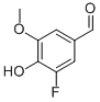 3-FLUORO-4-HYDROXY-5-METHOXYBENZALDEHYDE CAS#: 79418-78-3
