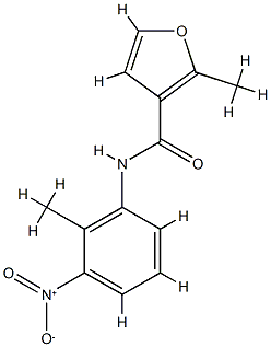 3-Furancarboxamide,2-methyl-N-(2-methyl-3-nitrophenyl)-(9CI) CAS#: 717855-12-4