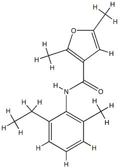 3-Furancarboxamide,N-(2-ethyl-6-methylphenyl)-2,5-dimethyl-(9CI) CAS#: 717871-51-7