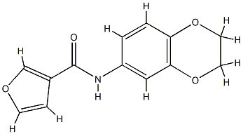 3-Furancarboxamide,N-(2,3-dihydro-1,4-benzodioxin-6-yl)-(9CI) CAS#: 720702-76-1